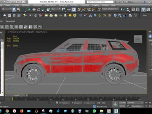 레인지 로버 3D 모델
