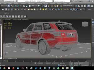 레인지 로버 3D 모델