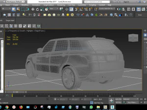 레인지 로버 3D 모델