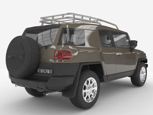 toyotafjcruiser 3D मॉडल