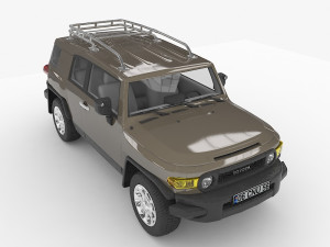 toyotafjcruiser 3D मॉडल