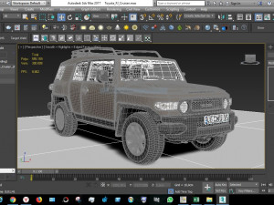 toyotafjcruiser 3D मॉडल