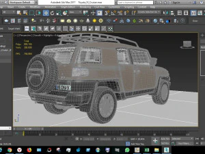 toyotafjcruiser 3D Model