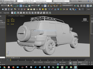 toyotafjcruiser 3D मॉडल