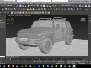 toyotafjcruiser 3D मॉडल
