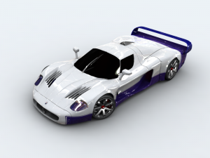 maseratti 3D मॉडल