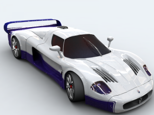 maseratti 3Dモデル