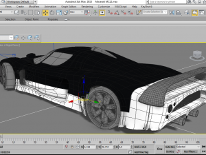 maseratti 3Dモデル