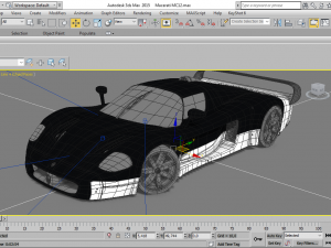 maseratti 3Dモデル