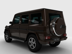 mercedes jeep car 4x4 Modèle 3D