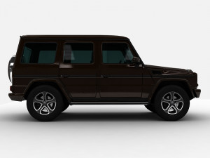 mercedes jeep car 4x4 Modèle 3D