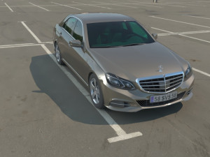 mercedes e 250 sedan 3D Model