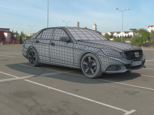 mercedes e 250 sedan 3D Model