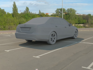 mercedes e 250 sedan 3D Model