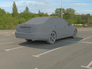 mercedes e 250 sedan 3D Model