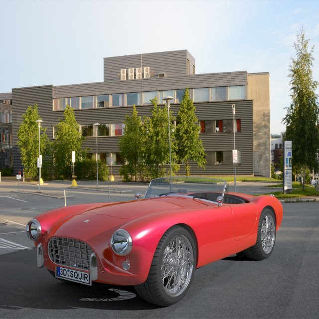 sport car Modello 3D .c4d .max .obj .3ds .fbx .stl .blend 
