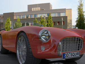 sport car Modello 3D