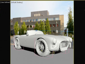 sport car Modello 3D