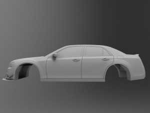 chrysler 2012 300 srt8 stl format Modelo 3D