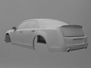 chrysler 2012 300 srt8 stl format Modelo 3D
