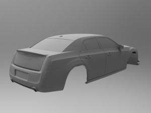 chrysler 2012 300 srt8 stl format Modelo 3D