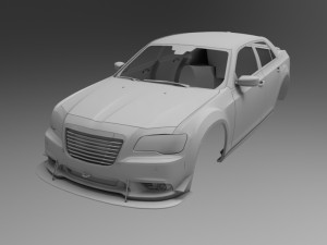 chrysler 2012 300 srt8 stl format Modelo 3D