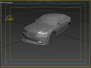 chrysler 2012 300 srt8 stl format 3D Model