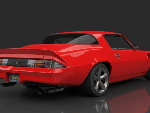 1979 Chevrolet Camaro Z28 3D Model