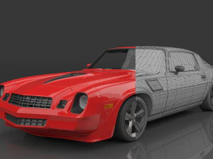 1979 Chevrolet Camaro Z28 3D Model