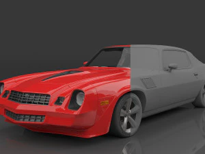 1979 Chevrolet Camaro Z28 3D Model