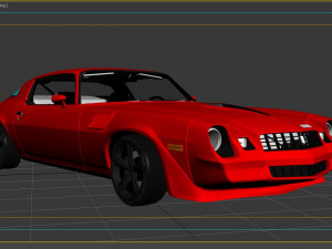 1979 Chevrolet Camaro Z28 3D मॉडल