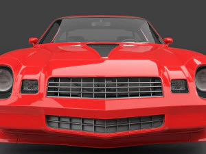 1979 Chevrolet Camaro Z28 3D Model