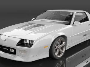 1990 Chevrolet Camaro IROC-Z 3D मॉडल