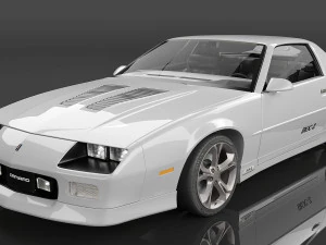 Chevrolet Camaro IROC-Z 1990 Modelo 3D