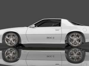 1990 Chevrolet Camaro IROC-Z 3D Model in Classic Cars 3DExport