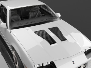 1990 Chevrolet Camaro IROC-Z Modèle 3D