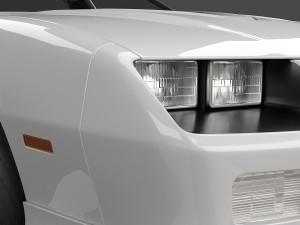 1990 Chevrolet Camaro IROC-Z Modèle 3D