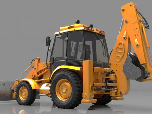 Dozer 3D Model