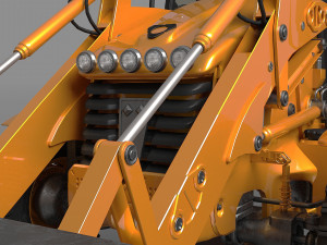 Dozer 3D Model