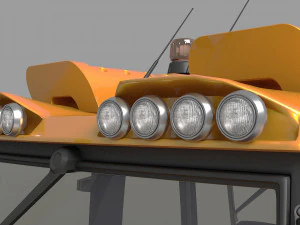 Dozer 3D Model