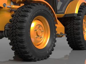 Dozer 3D Model