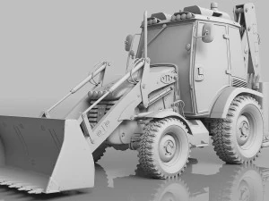 Dozer 3D Model