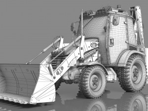 Dozer 3D Model