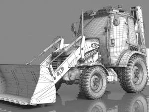 Dozer 3D Model