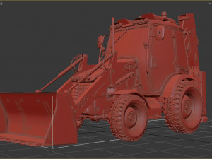 Dozer 3D Model