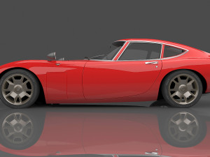 1969 Toyota 2000GT 3D 模型
