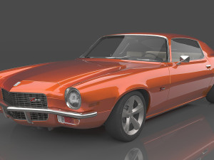 1970 Chevrolet Camaro Z28 Modelo 3D