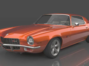 Chevrolet Camaro Z28 1970 Modelo 3D