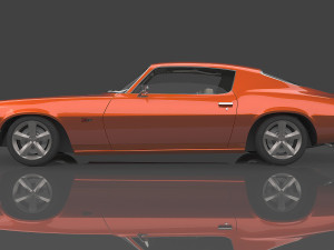 1970 Chevrolet Camaro Z28 3D 模型