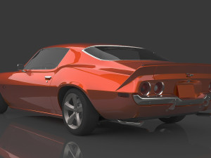 1970 Chevrolet Camaro Z28 3D 模型